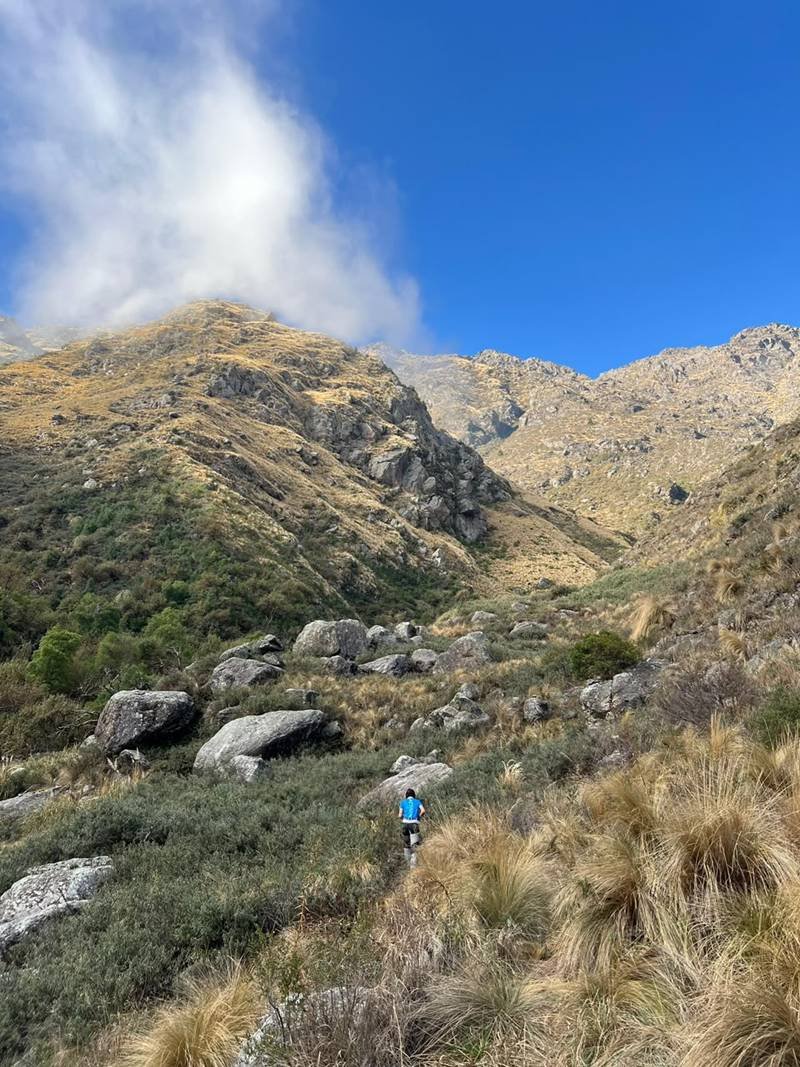 Los Chorros - sendero de montaña